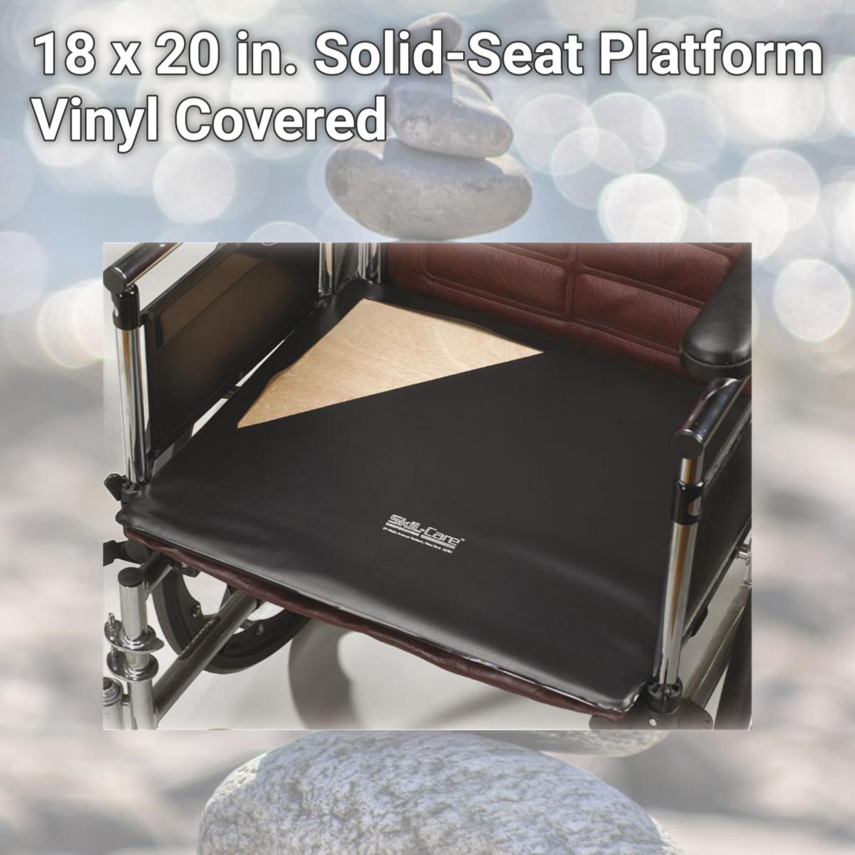 Picture of Skil-Care 703082 18 x 20 in. Solid-Seat Platform, Vinyl Covered