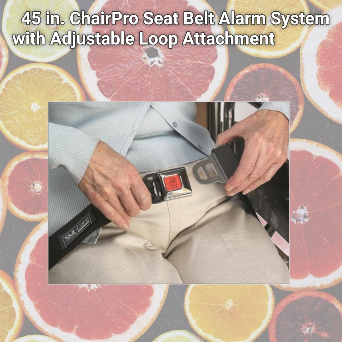 Picture of Skil-Care 909385 45 in. ChairPro Seat Belt Alarm System with Adjustable Loop Attachment