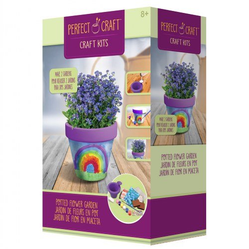 7773 12 X 12 X 5 In. Perfect Craft Flower Garden Kit