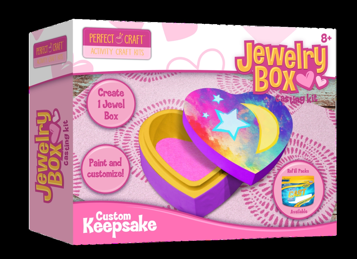 07777 Perfect Craft Jewelry Box Casting Kit