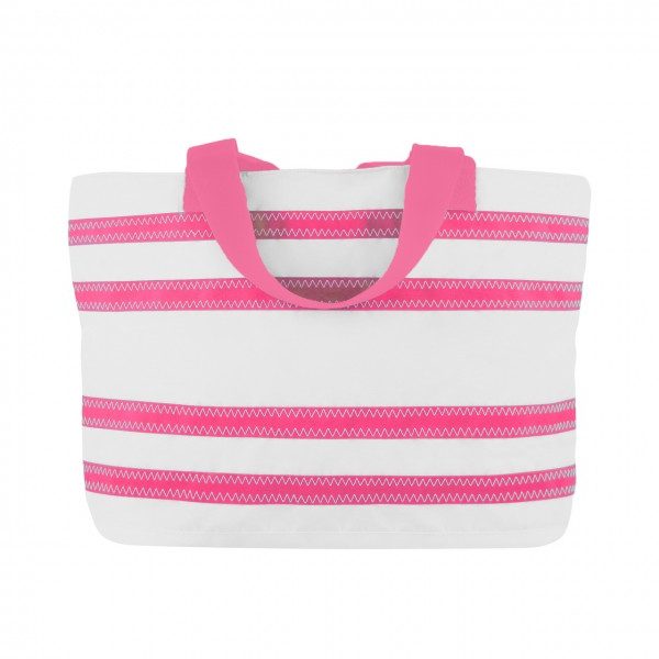 Sailorbags 501pk Striped Medium Tote Bag, Pink