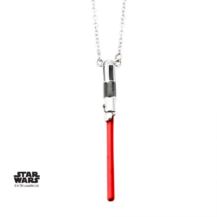 Swdvlsnk01 Darth Vader Lightsaber Stainless Steel Pendant Necklace