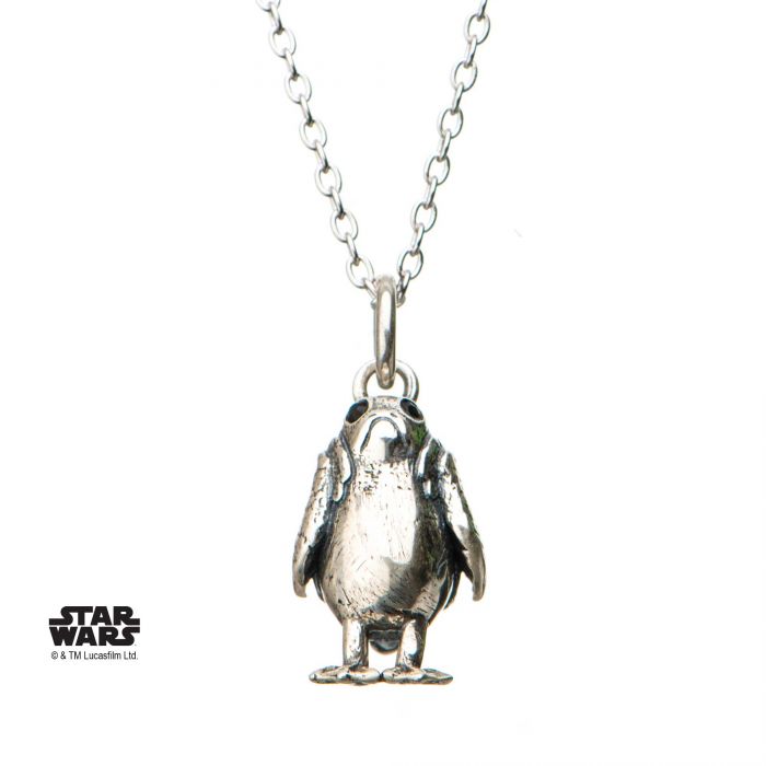 Sw8po3dpnk02s Jewelry Womens Episode 8 Porg 3d 925 Sterling Silver Pendant Necklace
