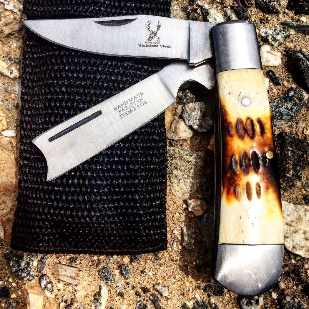 9476 6 in. Practical Dual-Bladed Pocket Knife