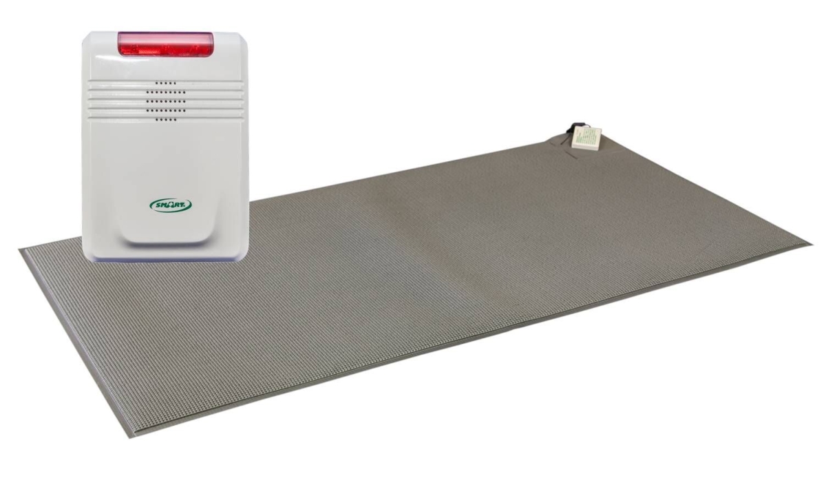 433fm7-sys Easy-to-use Economy Cordless Fall Alarm With Floor Mat System