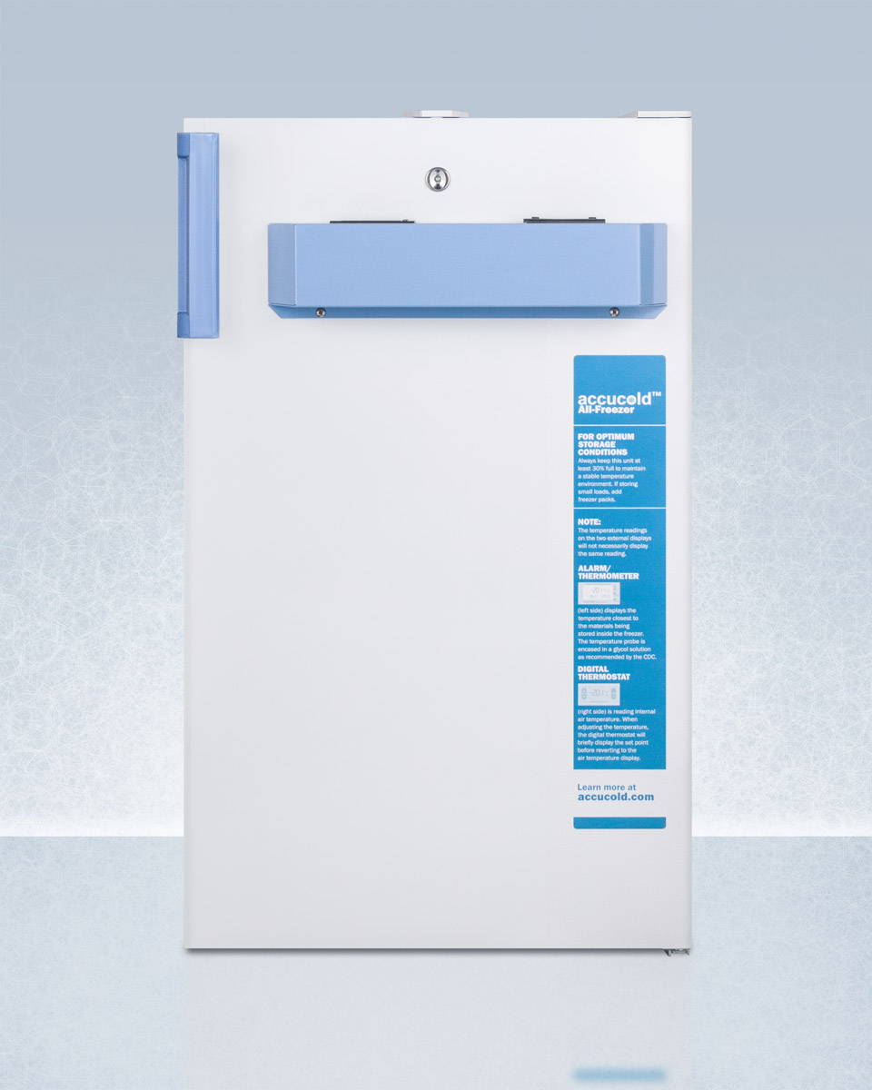 Fs407lbimed2ada Built In Undercounter Medical & Scientific Freezer In Ada Height With Front Control Panel Equipped