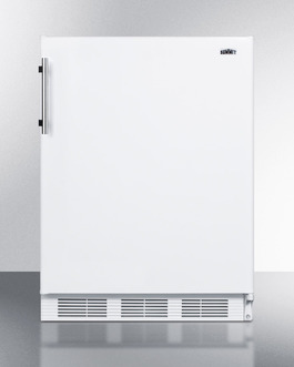 Ct661bi 24 In. Freestanding Counter Depth Compact Refrigerator, White