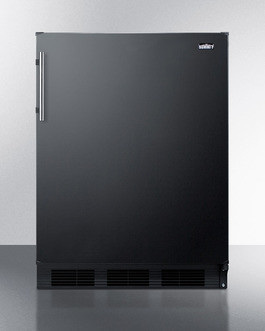 Ff63bbi 24 In. Freestanding Counter Depth Compact Refrigerator, Black