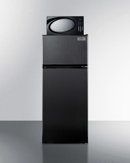 Mrf1119b 24 In. Freestanding Counter Depth Top Freezer Refrigerator, Black