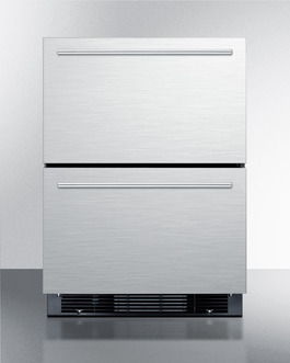 Sprf2d5im 24 In. Drawer Refrigerator With 4.9 Cu. Ft. Capacity, Bottom Freezer - Stainless Steel