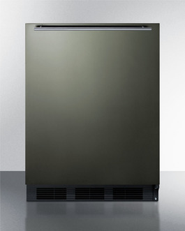 Ff63bbikshhada 24 In. Freestanding Or Built In Counter Depth Compact Refrigerator, Black