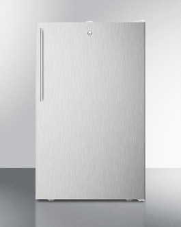 Accucold Cm411lbisshvada 39.5 In. Built-in Ada Height General Purpose Refrigerator-freezer With Lock - White