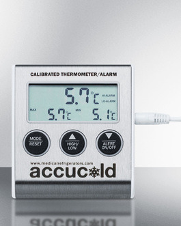 Accucold Alarmkit Nist Certified Alarm & Thermometer - Stainless Steel