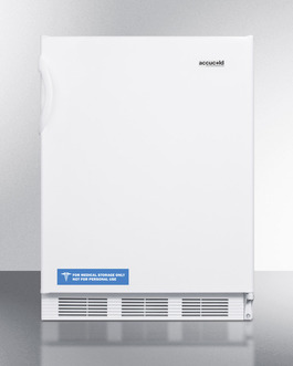 Accucold Al750bi 24 In. Built-in All-refrigerator In Ada Counter Height - White