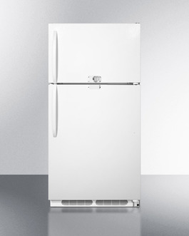 Ctr15llf2 15 Cu. Ft. Frost-free Refrigerator-freezer With Dual Combination Lock - White