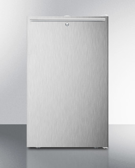 Accucold Fs407lsshh 39.5 X 20 In. Counter Height Manual Defrost Freezer With Lock - White