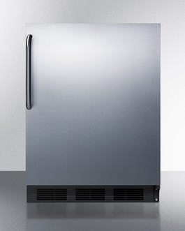Accucold Ct66bbisstbada 25.63 X 24 In. Built-in Ada Height Refrigerator-freezer - Black