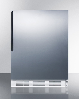 Ct661bisshvada 24 In. Wide Built-in Ada Height Refrigerator-freezer, White