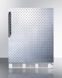 Ff61bidplada 24 In. Wide Residential Built-in Ada Auto Defrost All Refrigerator, White