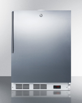 Accucold Acf48wsshv 3.1 Cu. Ft. Built-in Ada Height Frost Free Freezer For Scientific Markets