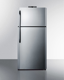 Bkrf18ss 18 Cu. Ft. Break Room Refrigerator With Alarm & Thermometers, Stainless Steel
