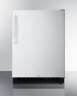 Al54sstb 4.8 Cu. Ft. Ada Compliant Built-in All Refrigerator, Stainless Steel