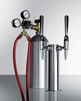Kitncftwin Dual Tap Kit To Convert Beer Dispensers For Nitro-infused Coffee Service