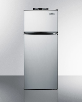 Bkrf1159ss 10 Cu. Ft. Break Room Refrigerator With Alarm & Thermometers, Stainless Steel