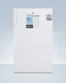 Accucold Ff511l7plus2ada 20 In. Wide General Purpose Auto Defrost All Refrigerator With Thermometer & Lock In Ada Height