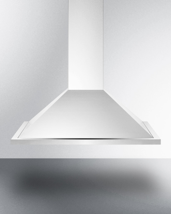 Seh1536ada 36 In. Ada Compliant European Wall-mounted Range Hood In Stainless Steel With Remote Wall Switch