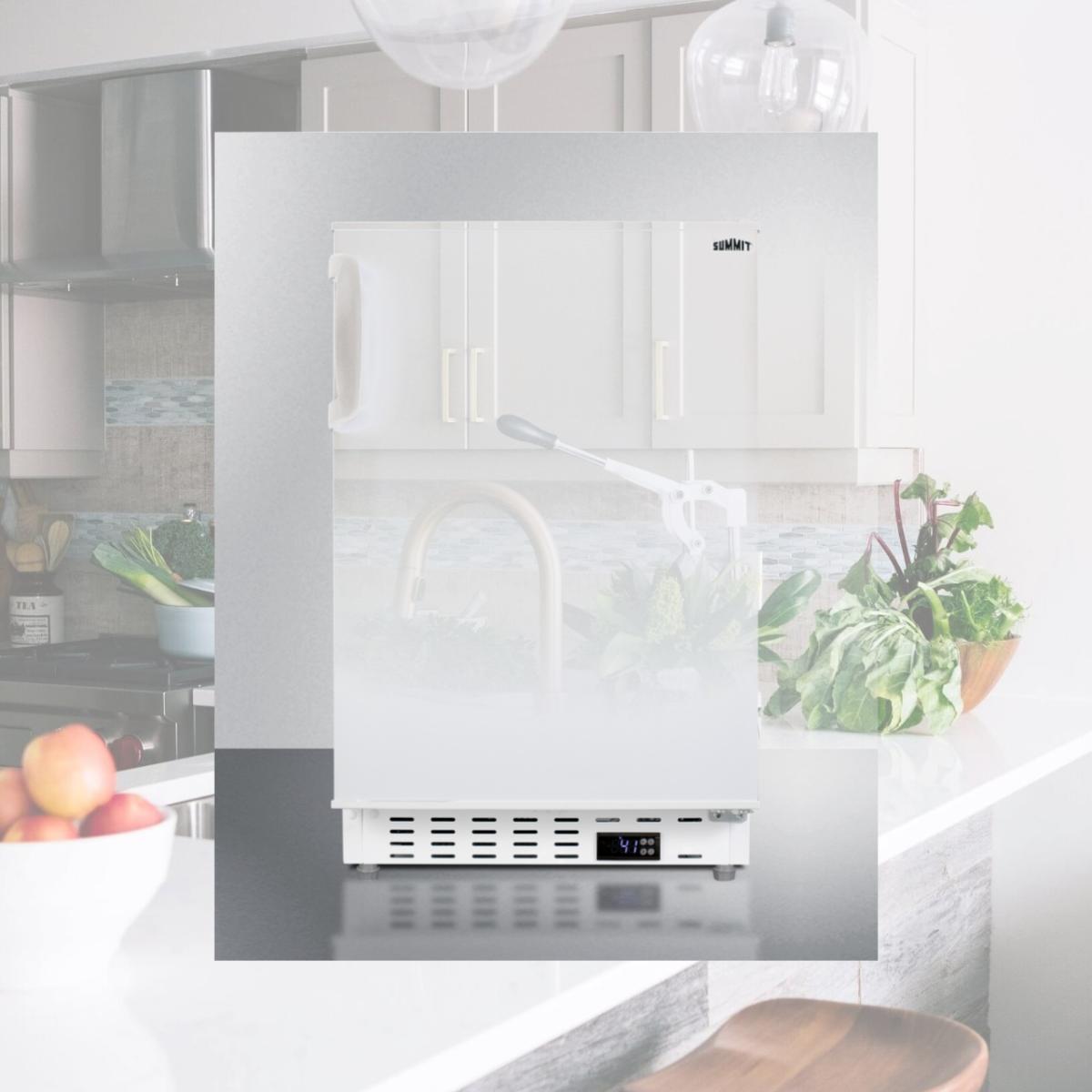 Picture of Summit ALR46W 20 in. Built-In All-Refrigerator, White