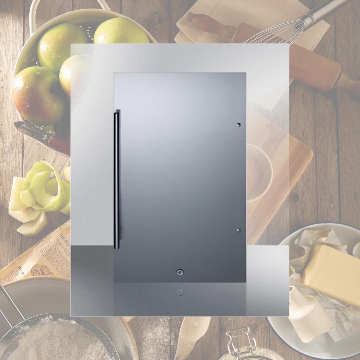 Picture of Summit Appliance FF195 33 x 19 x 17.25 in. Undercounter All-Refrigerator, Black Cabinet