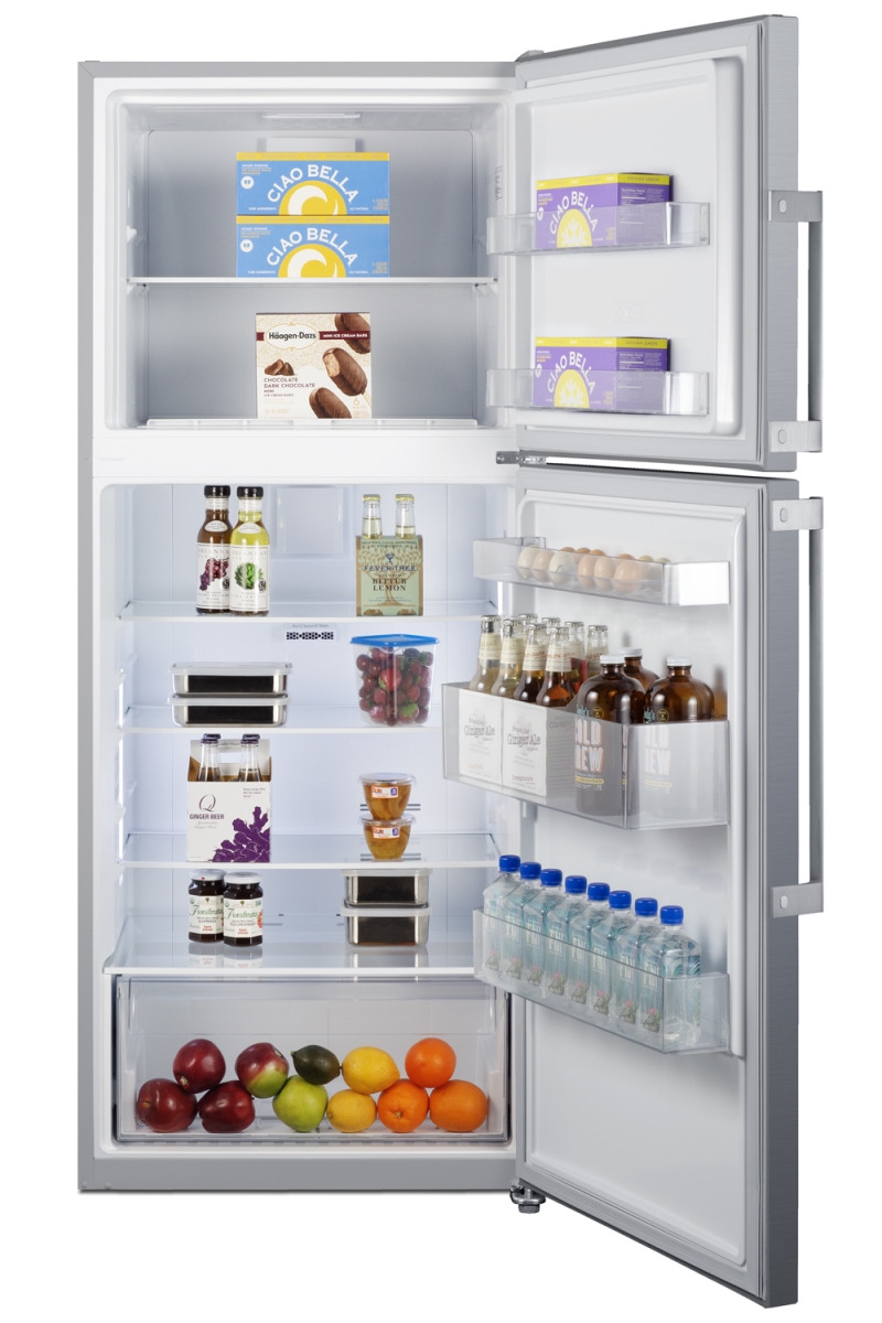 Picture of Summit FF1513SS 28 in. Top Mount Refrigerator-Freezer