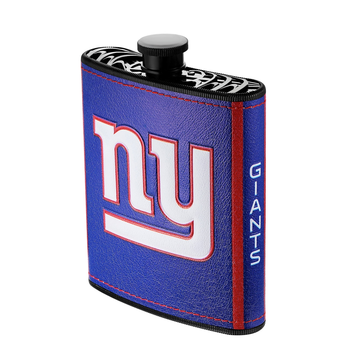 UPC 657175436099 product image for PHF-1021 New York Giants NFL 7 oz Plastic Hip Flask with PU Logo Wrapped | upcitemdb.com