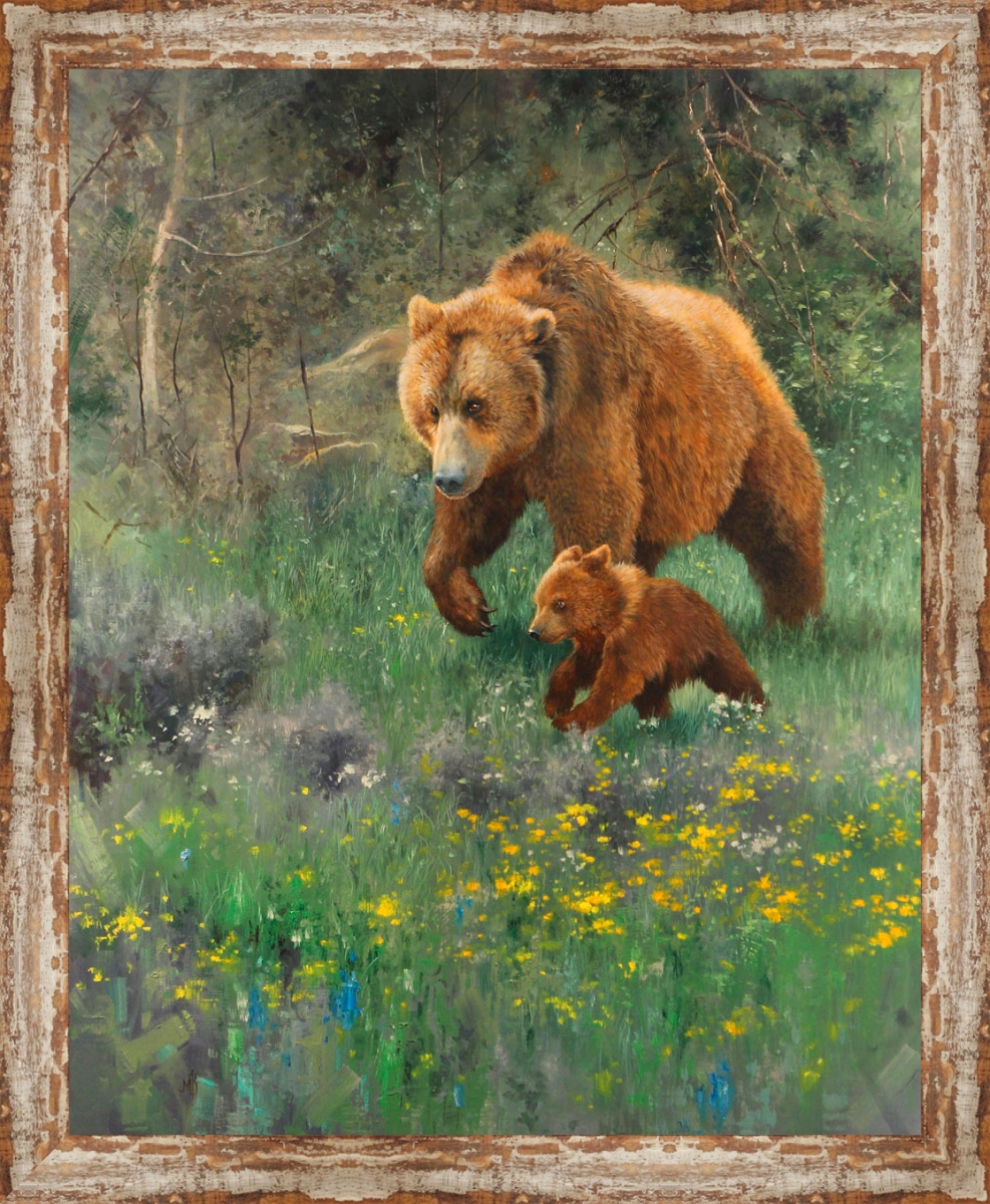 5801 The Adventurer, Framed Giclee Canvas Art