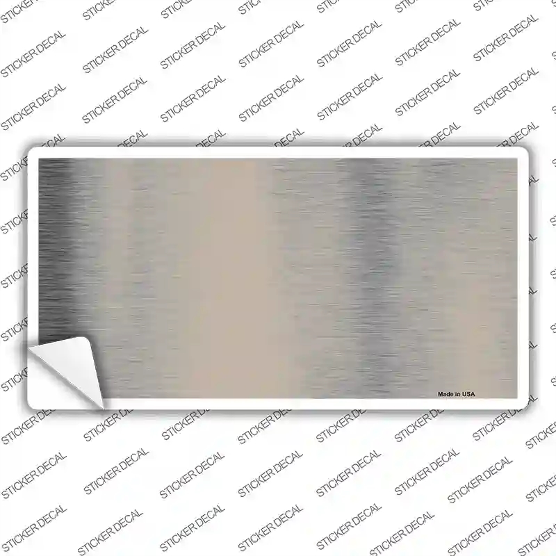 LPC-1011s-S Tan Metallic Solid Novelty Sticker Decal, Small
