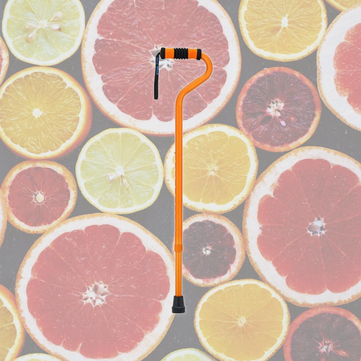Picture of Sky Med SM-060001O Standard Offset Walking cane- Orange