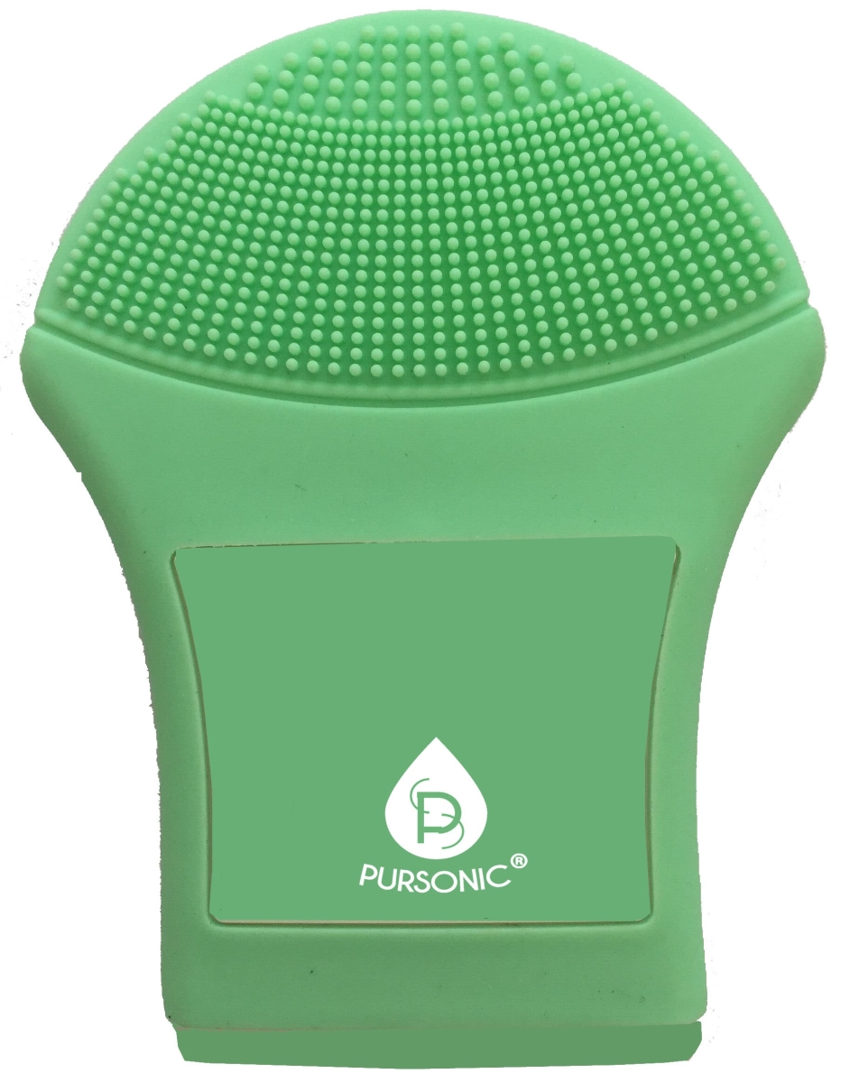 Silicone Facial Brush, Green