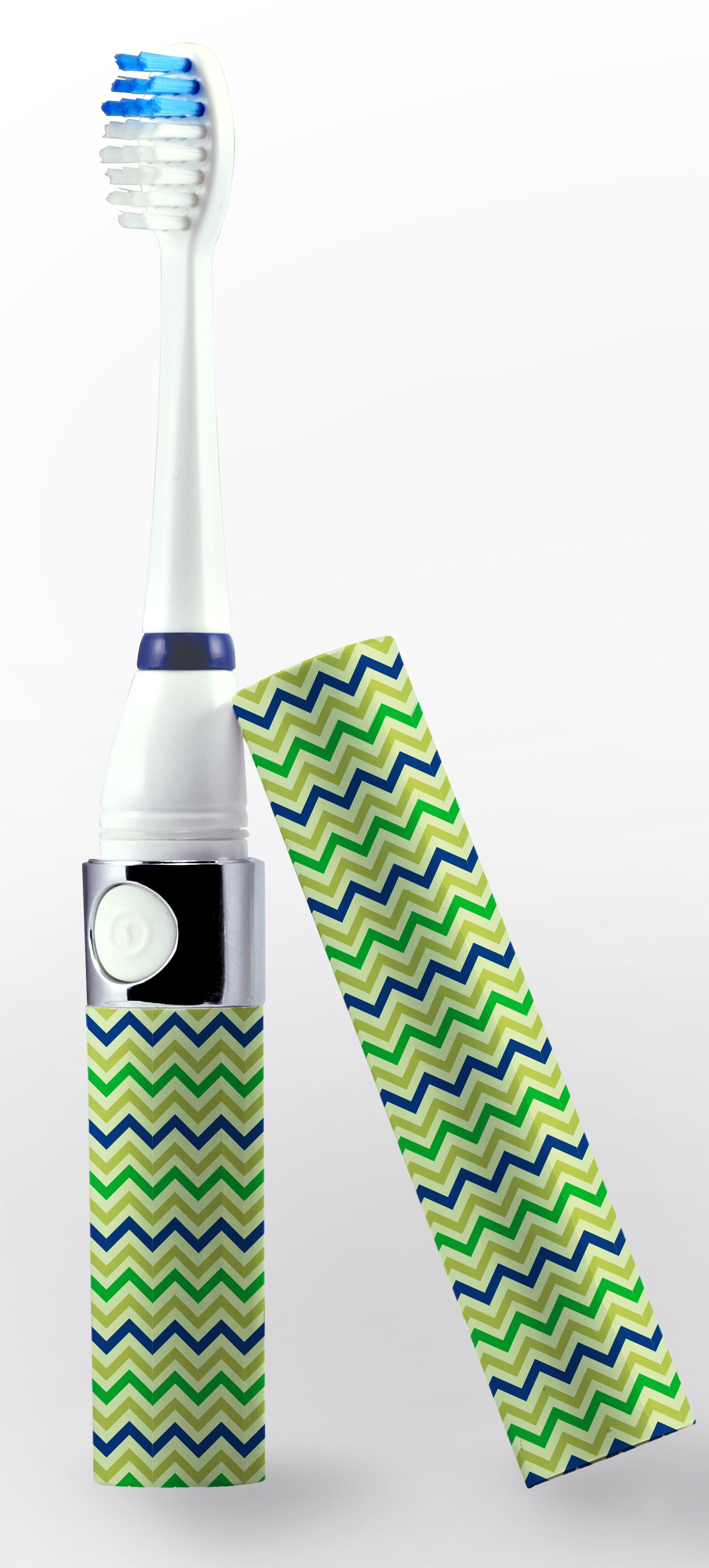 Portable Sonic Toothbrush with 3 Brush Heads