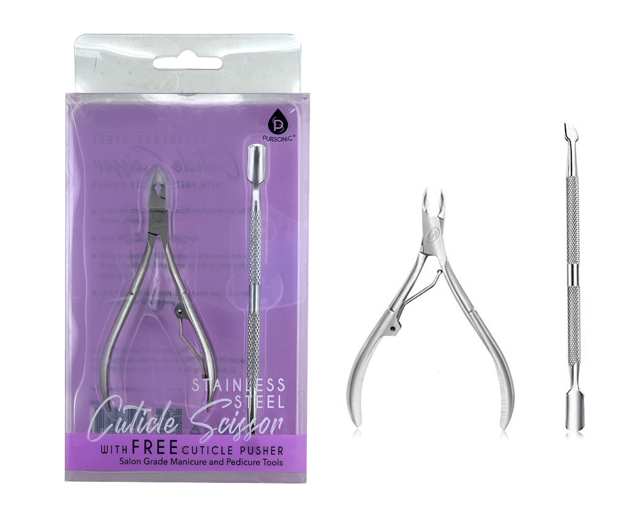 Cog340 Cuticle Scissor & Combo