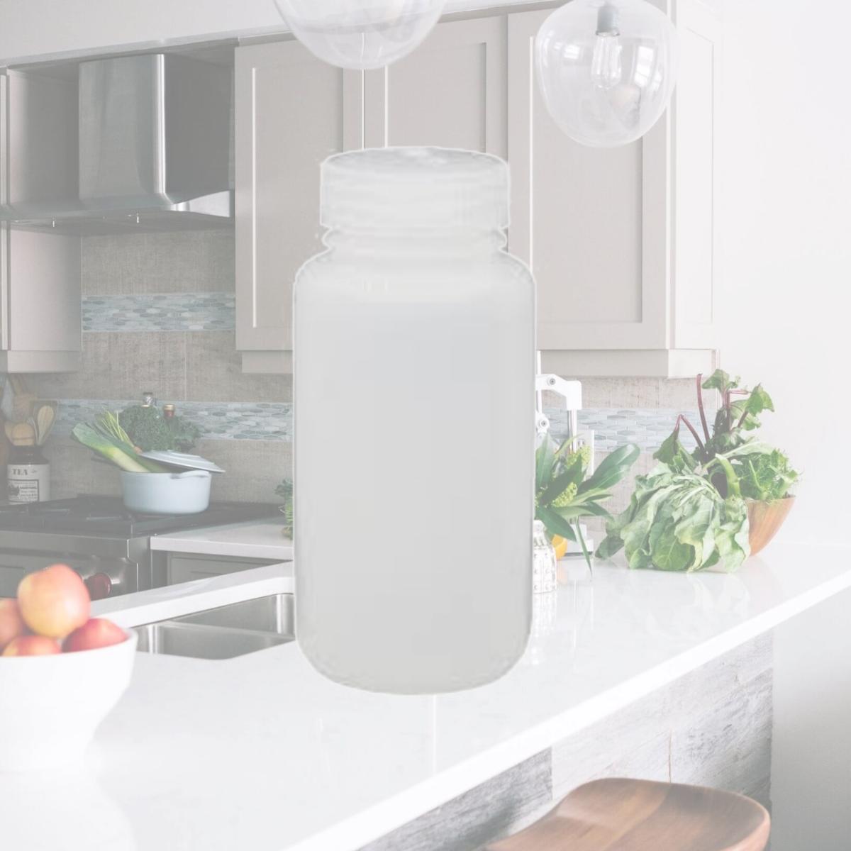 Picture of Nalgene NAL-562104-0004 HDPE Wide Mouth Round Container, Clear - 4 oz