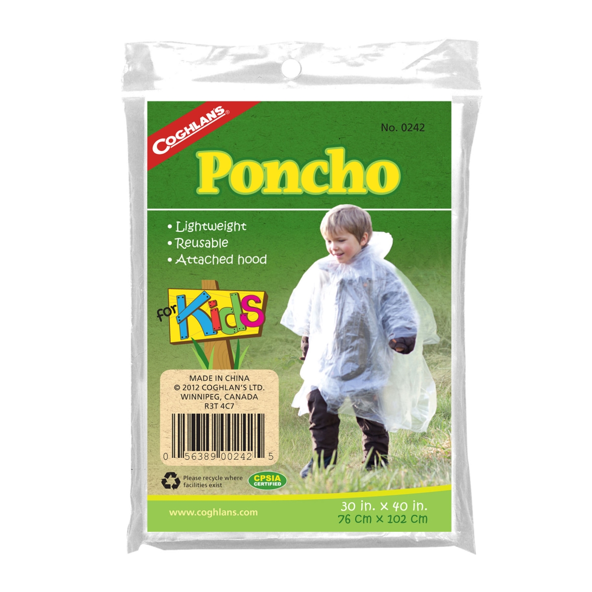 Cog-242 Poncho For Kids
