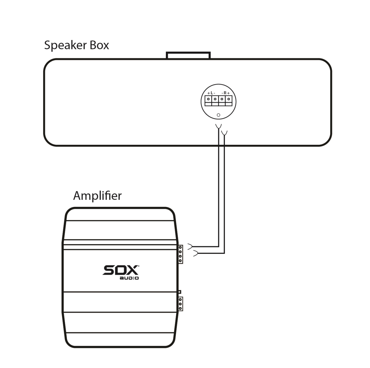 Picture of Sondpex BB-E208 8 in. 2-Way Full Range LED Speaker Box