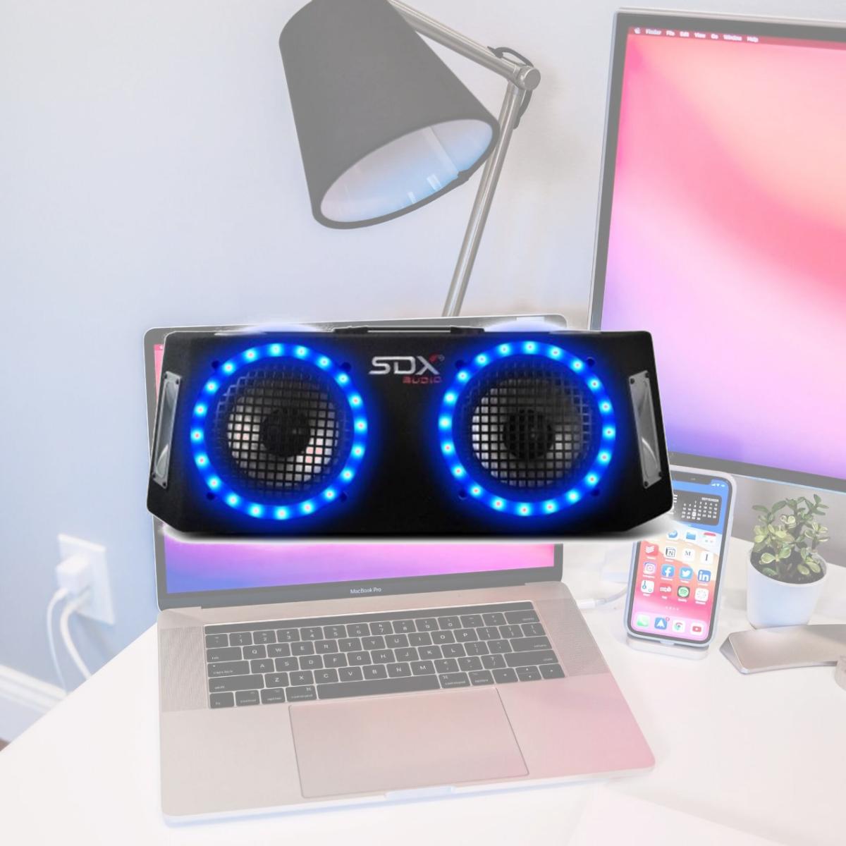 Picture of Sondpex BB-E208 8 in. 2-Way Full Range LED Speaker Box
