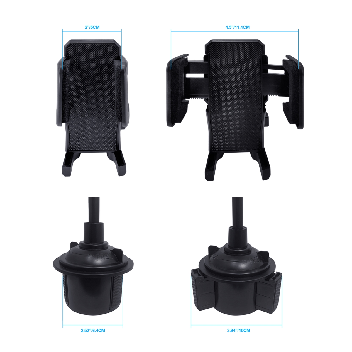 Picture of miLINK CHPH-227 Car Cup Holder Phone Holder