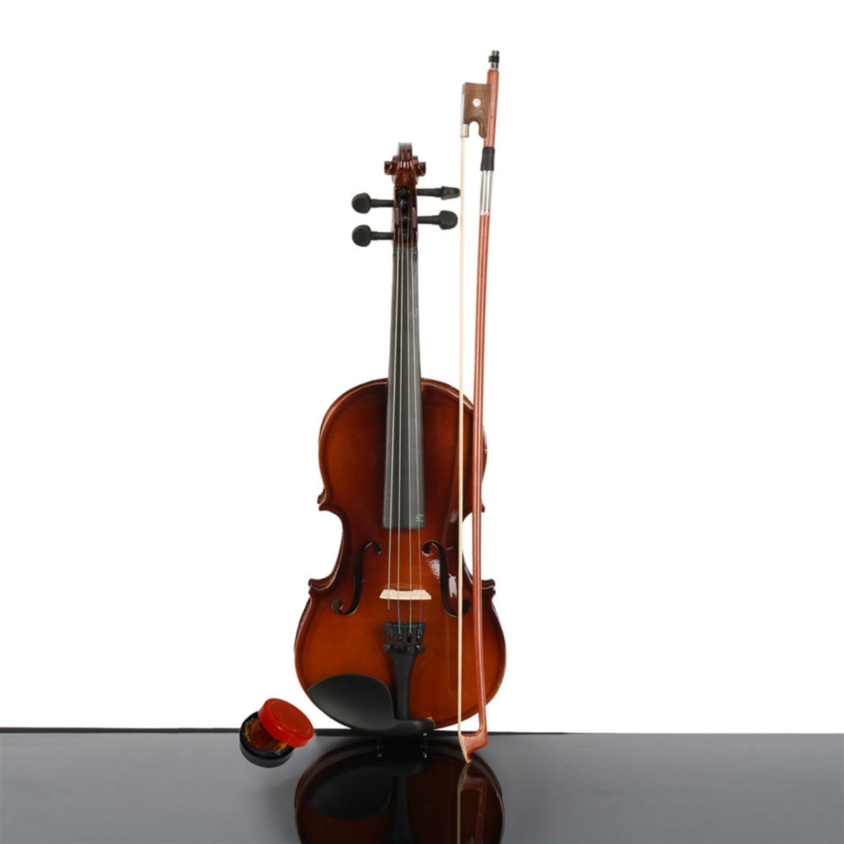 D0102HAHD8U 0.25 Size Acoustic Violin Case - Bow Rosin, Natural