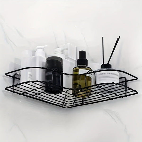 D0102XT4CGU Wall Mounted Bathroom Shelf, Shower Caddy Rack Triangle Storage Rack