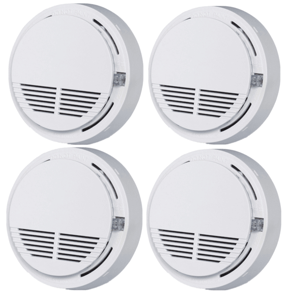 D01027R4HGX Smoke Alarm Detector Home Fire Safety Sensor Alert Battery - Pack of 4