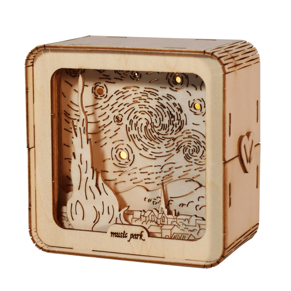 D01027R4XPP 3D Wooden Puzzles for Adults Starry Sky Model Kit Night Lights Desk Decorations Birthday Gifts for Womens