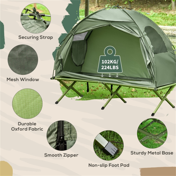 D0102HQ78KW Foldable Camping Tent
